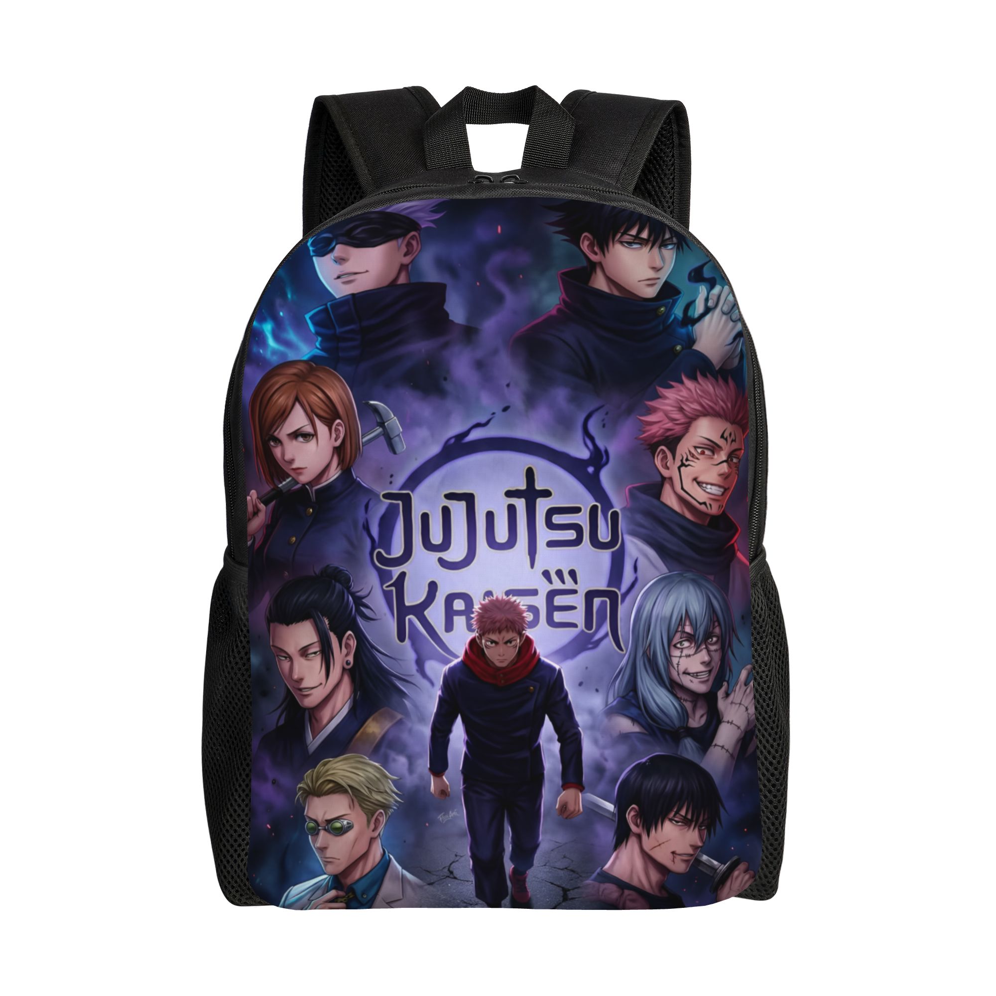 Laptop Accessories For College - 3D Print J-Jujutsus K-Kaisens Backpack Cartoon