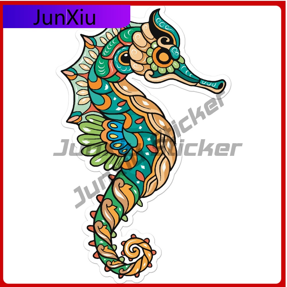 Laptop Accessories Design - Colorful Seahorse Design Funny Top Quality