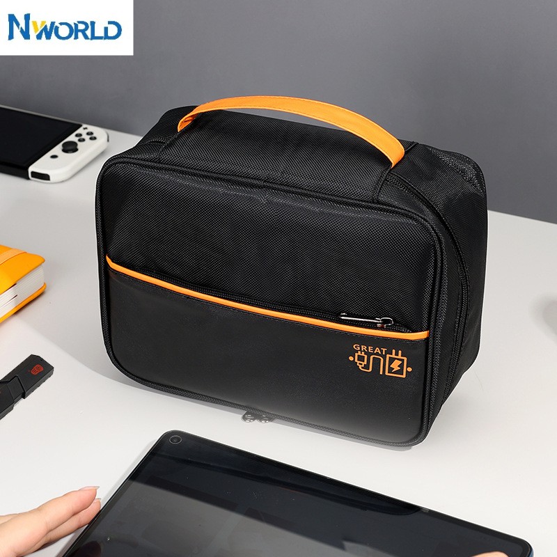 Cable Management Bag - Protection Digital Storage Bags Household Electronic