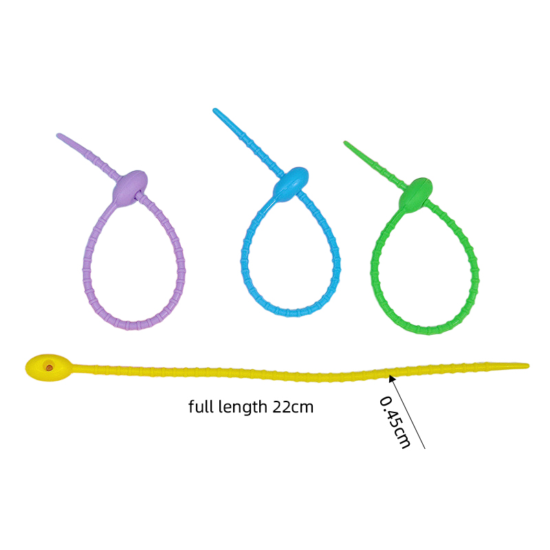 Silicone Bag Ties Clip Cable Z - Cable Management Bag recension och pris