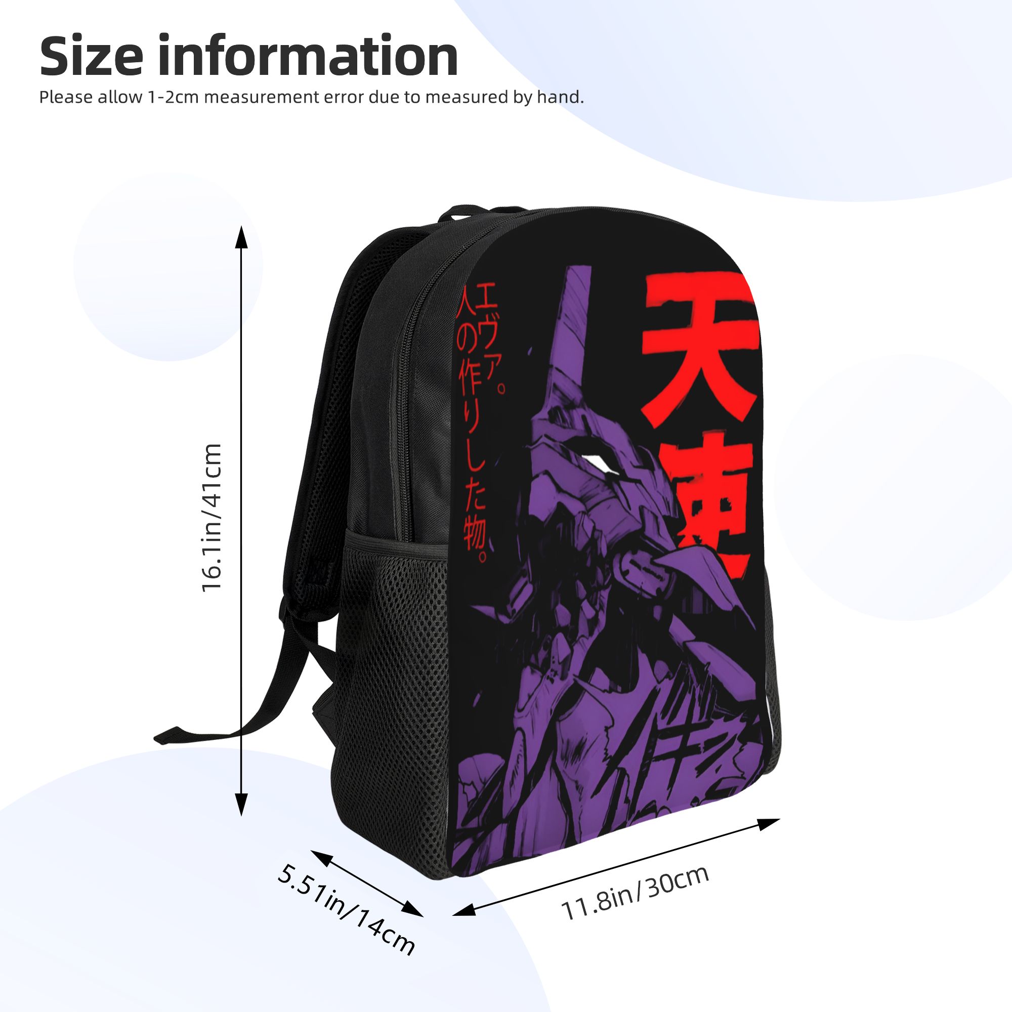 Custom E-Evangelions Backpack  - Laptop Accessories For College recension och pris