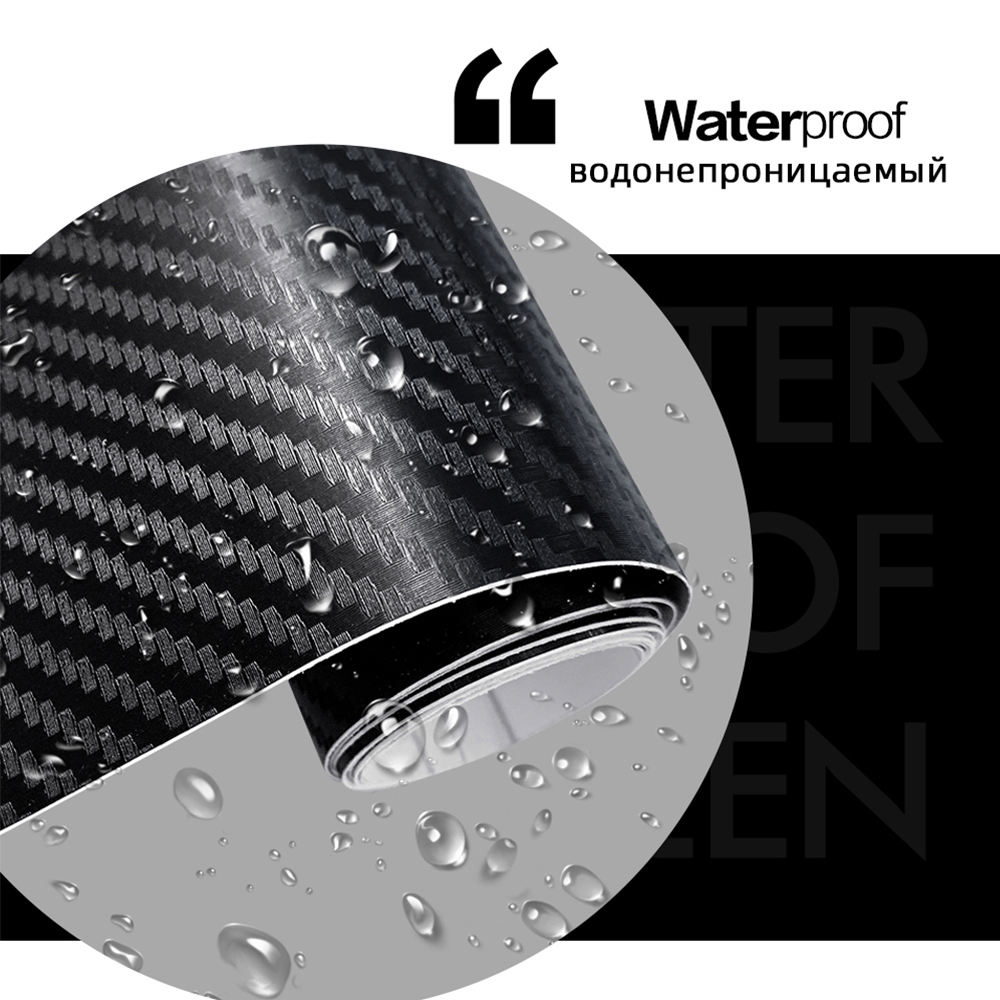 3D Carbon Fiber Car Wrap Vinyl - Laptop Accessories Light recension och pris