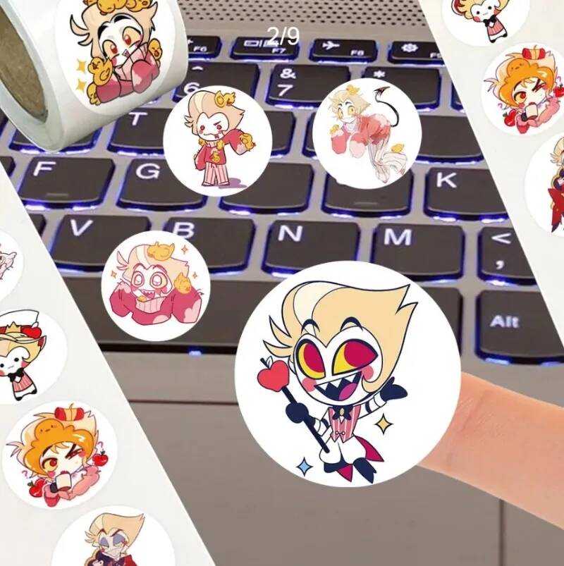 500Pc/Roll Cartoon Sticker Cir - Laptop Accessories & Repair Jagtap Dairy Pimple Nilakh Pimpri Chinchwad Maharashtra recension och pris