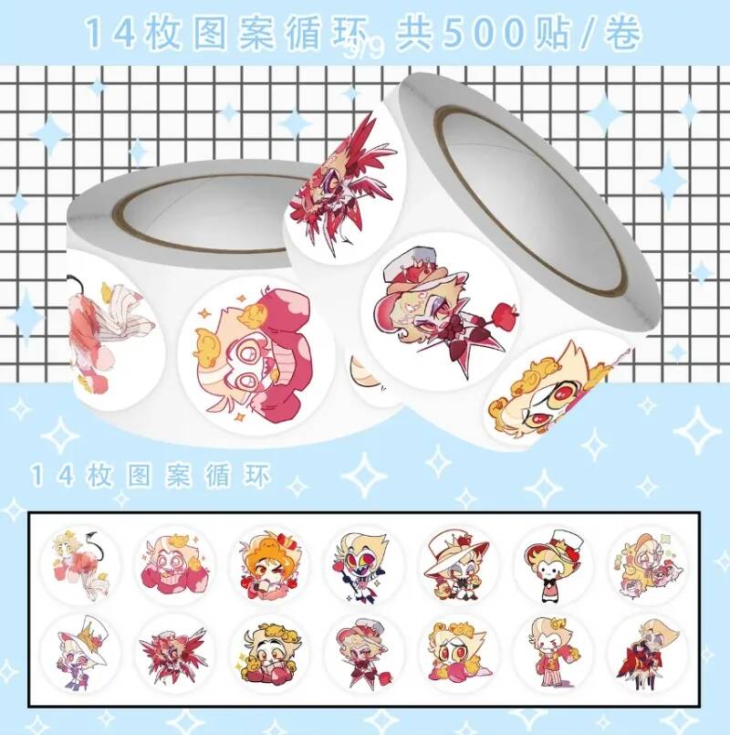 500Pc/Roll Cartoon Sticker Cir - Laptop Accessories & Repair Jagtap Dairy Pimple Nilakh Pimpri Chinchwad Maharashtra recension och pris