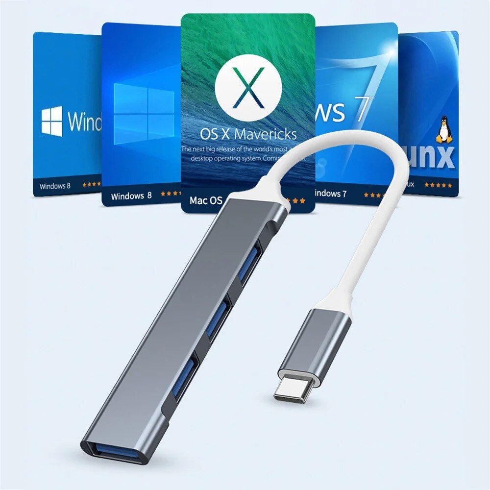 4 Ports Multi Splitter USB 3.0 - Laptop Accessories Price recension och pris