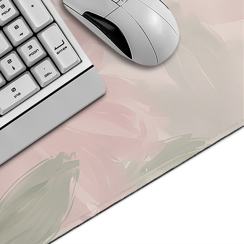 Pink Sakura Watercolor Mouse P - Laptop Accessories Pink recension och pris