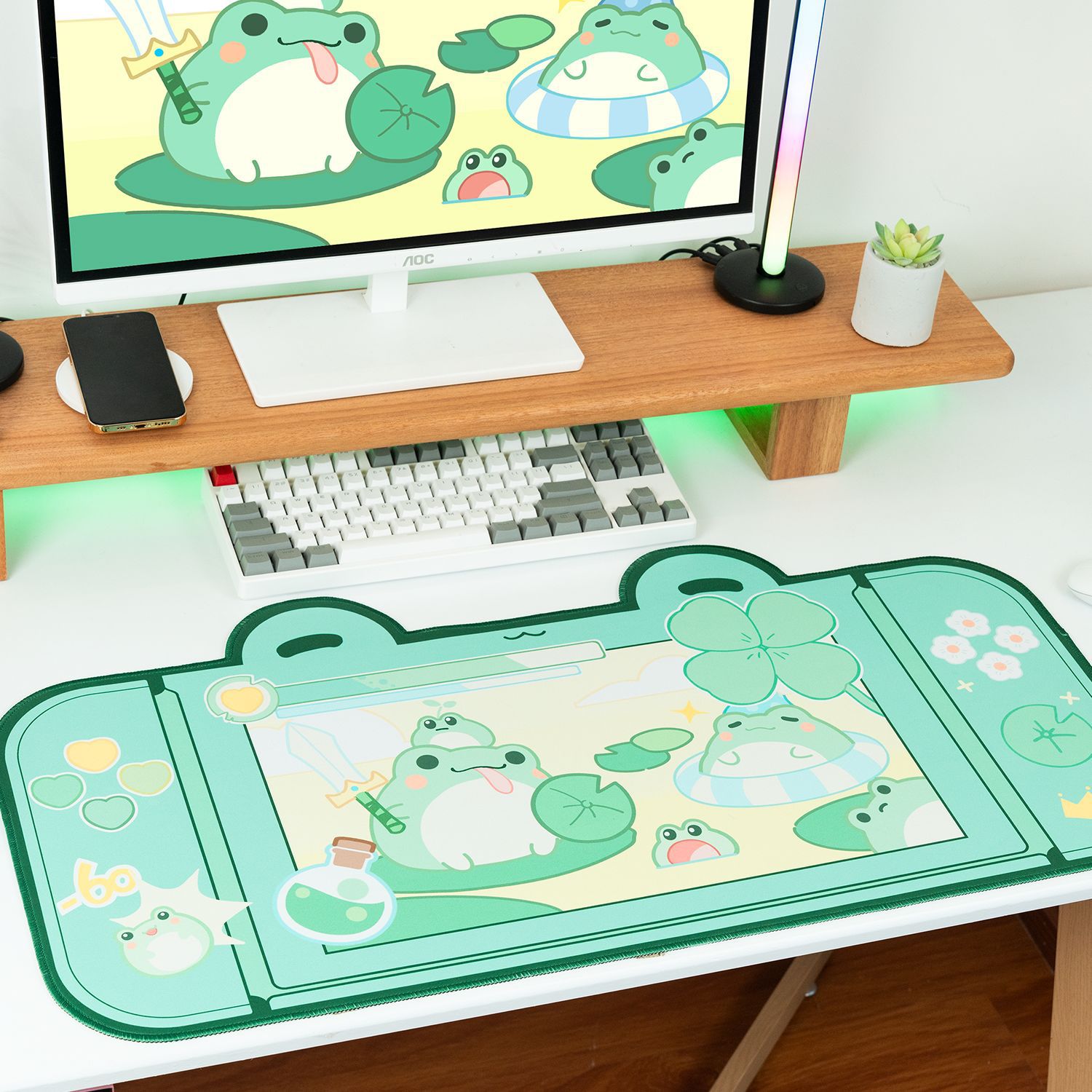 Extra Large Kawaii Gaming Mous - Laptop Accessories Pink recension och pris