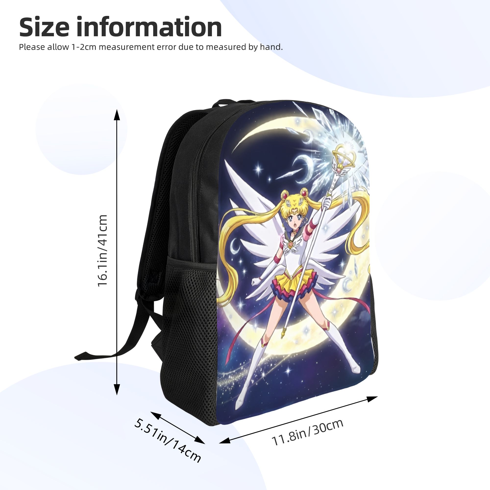Custom S-Sailors Moons Backpac - Laptop Accessories For College recension och pris