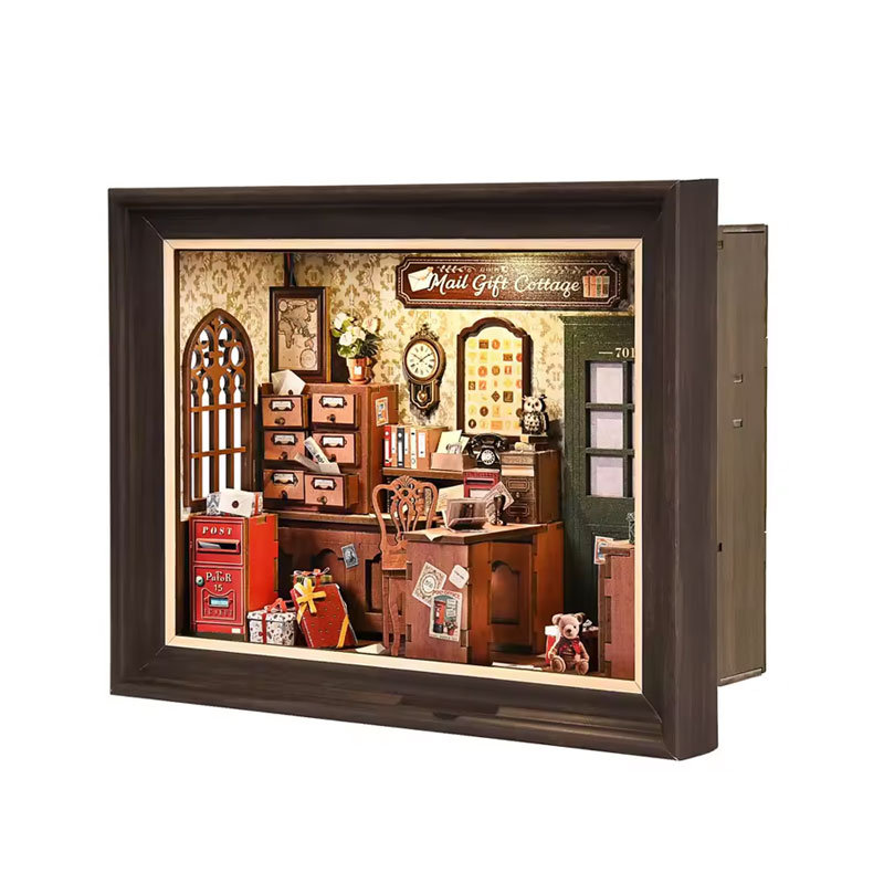 Retro Post Office Book Nook DI - Laptop Accessories Light recension och pris