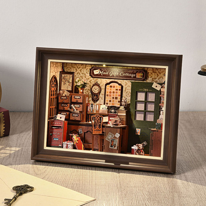 Retro Post Office Book Nook DI - Laptop Accessories Light recension och pris