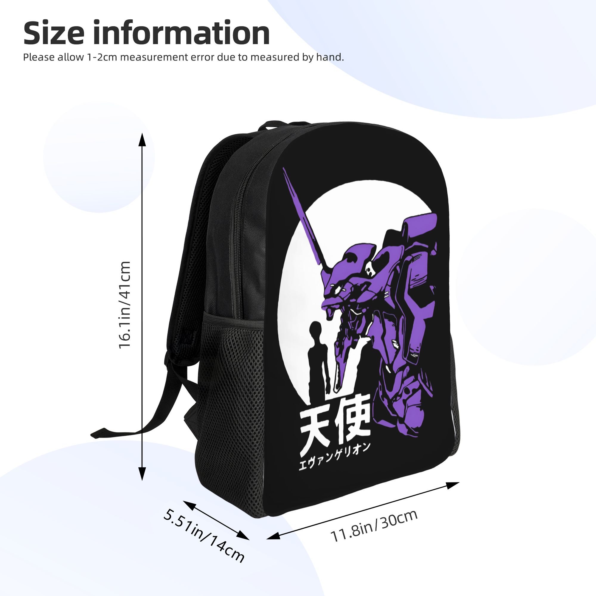3D Print E-Evangelions Backpac - Laptop Accessories For College recension och pris