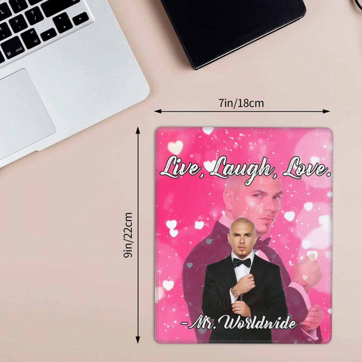Mr. Worldwide Says To Live Lau - Laptop Accessories Pink recension och pris