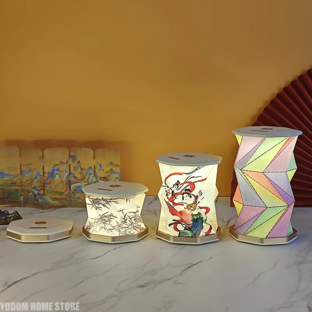 Paper Rotating Night Light Cre - Laptop Accessories Light recension och pris