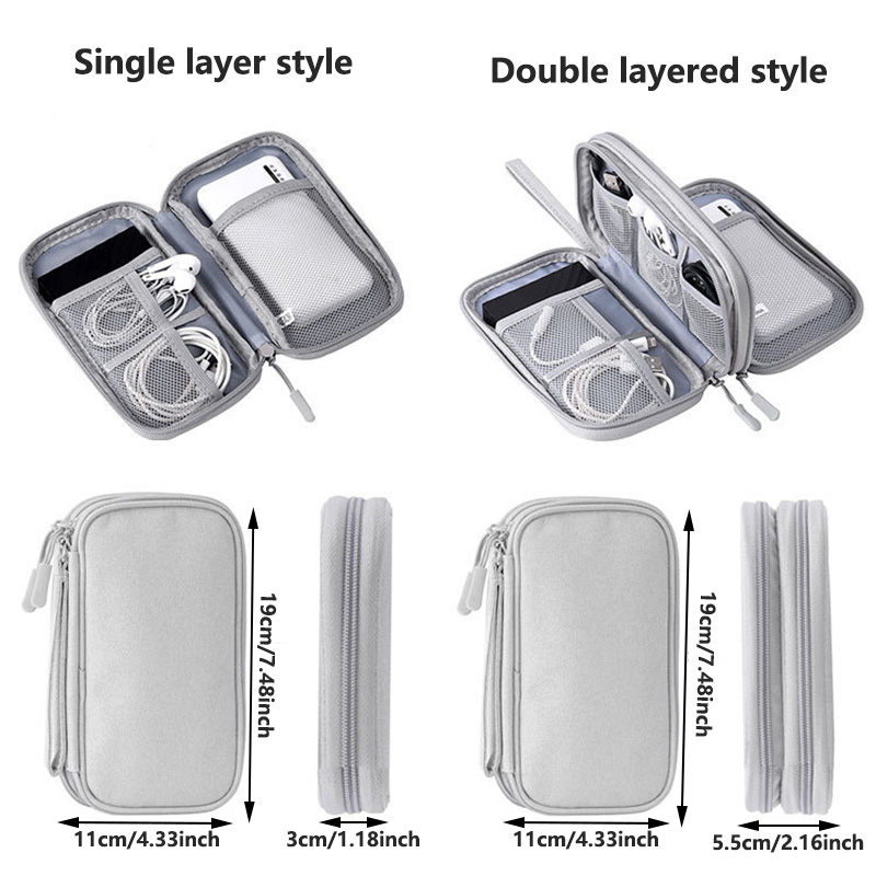 Multi-Color Portable Travel Di - Cable Management Bag recension och pris